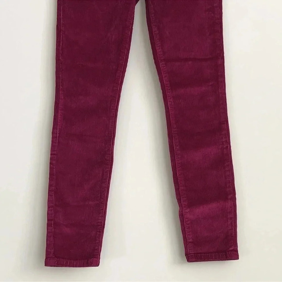 New Current/Elliott Magenta Stiletto Corduroy pant wild aster
high waisted - Picture 11 of 11
